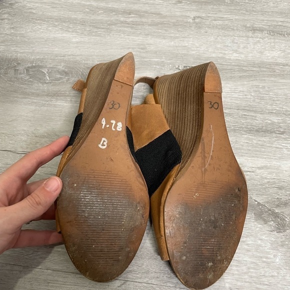 Steven by Steve Madden Marina Leather Wedge Slingback 9 - Picture 3 of 7